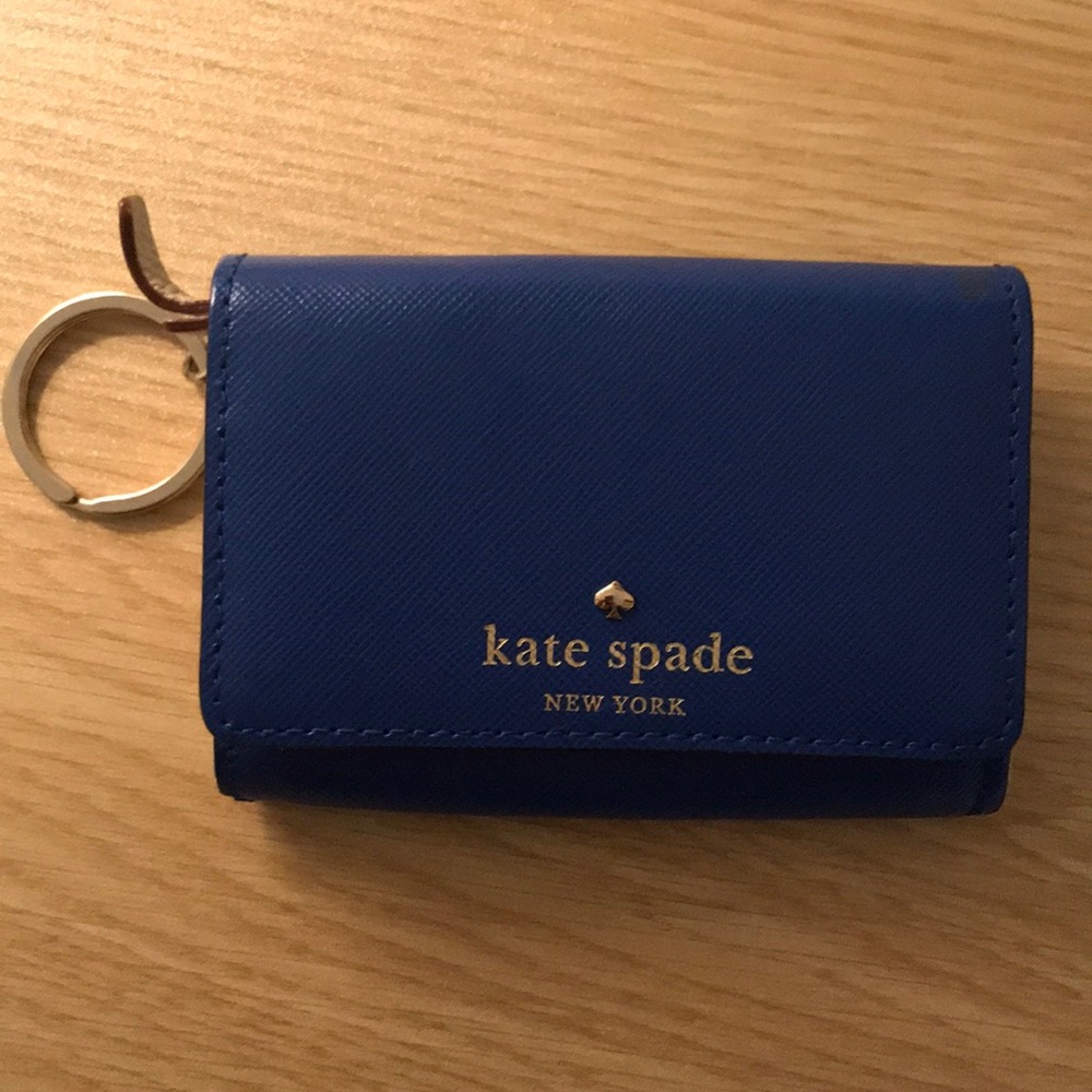 Kate Spade mini wallet with keychain
